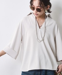 CHIC STYLE | スキッパーブラウス＜大きいサイズ有＞シックスタイル(シャツ/ブラウス)