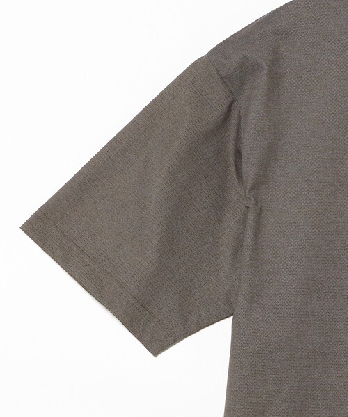 BEAMS HEART(ビームスハート)の「【6/18値下げ】メッシュ プリント Tシャツ(ユニセックス)(Tシャツ/カットソー・メンズ・チャコールグレー/ブラウン・MEDIUM/SMALL/LARGE)」の18枚目の写真