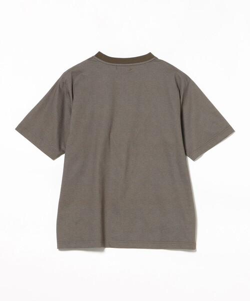 BEAMS HEART(ビームスハート)の「【6/18値下げ】メッシュ プリント Tシャツ(ユニセックス)(Tシャツ/カットソー・メンズ・チャコールグレー/ブラウン・MEDIUM/SMALL/LARGE)」の19枚目の写真