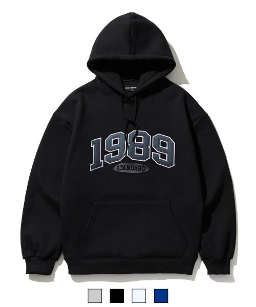 1989STANDARD（1989スタンダード）の「1989刺繍フードパーカー (STHSTD-0025)（パーカー・レディース・ダークグレー/ネイビー/ライトグレー/ブラック・X-LARGE/LARGE/MEDIUM）」の8枚目の写真