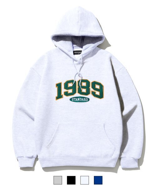1989STANDARD（1989スタンダード）の「1989刺繍フードパーカー (STHSTD-0025)（パーカー・レディース・ダークグレー/ネイビー/ライトグレー/ブラック・X-LARGE/LARGE/MEDIUM）」の7枚目の写真