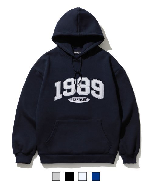 1989STANDARD（1989スタンダード）の「1989刺繍フードパーカー (STHSTD-0025)（パーカー・レディース・ダークグレー/ネイビー/ライトグレー/ブラック・X-LARGE/LARGE/MEDIUM）」の6枚目の写真