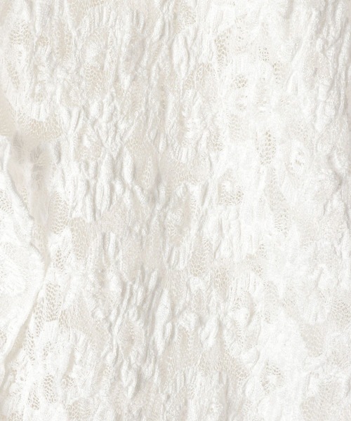 Heather（ヘザー）の「フリルレースカーディガン　660895（Tシャツ/カットソー・レディース・ブラック/アイボリー/オフホワイト・FREE）」の11枚目の写真