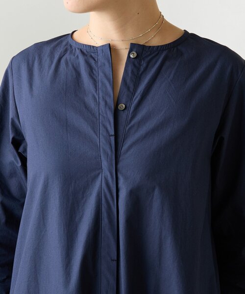 BEARDSLEY(ビアズリー)の「ダスティーローギャザーワンピース(ワンピース・レディース・ネイビー・FREE)」の10枚目の写真