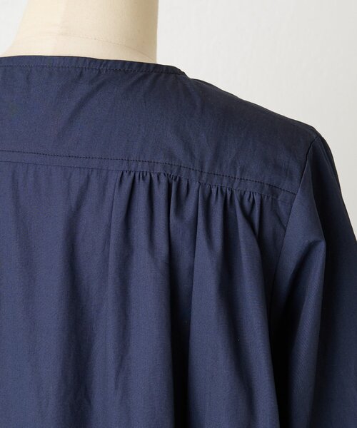 BEARDSLEY(ビアズリー)の「ダスティーローギャザーワンピース(ワンピース・レディース・ネイビー・FREE)」の19枚目の写真