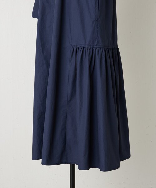 BEARDSLEY(ビアズリー)の「ダスティーローギャザーワンピース(ワンピース・レディース・ネイビー・FREE)」の22枚目の写真
