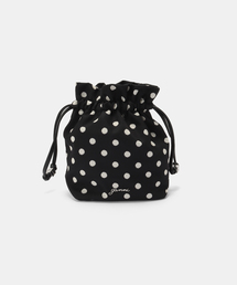 GANNI / ガニー Pouch Printed Nylon