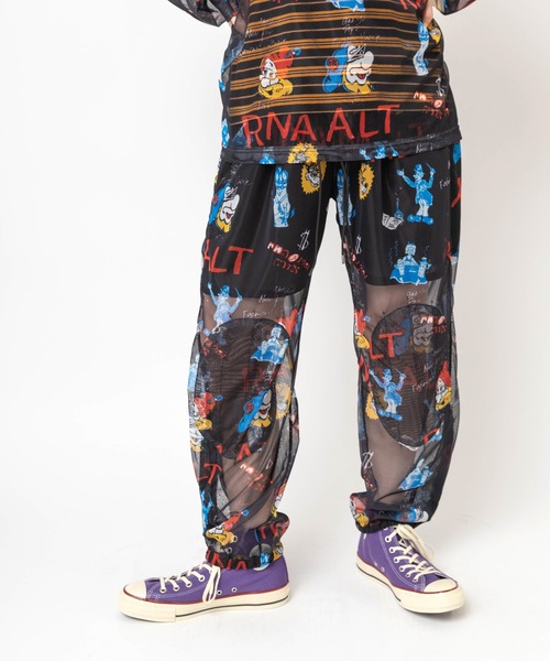 RNA(アールエヌエー)の「R4453 ジャンクキャラシアーパンツ(その他パンツ・レディース・ホワイト/ブラック・MEDIUM)」の21枚目の写真