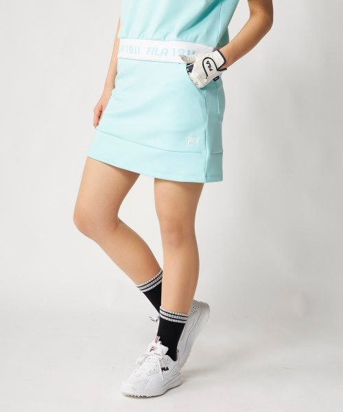  golf ⭐︎未使用⭐︎Mサイズ ダンボールニット スカート FILA GOLF:フィラゴルフ】レディースダンボールニットスカート