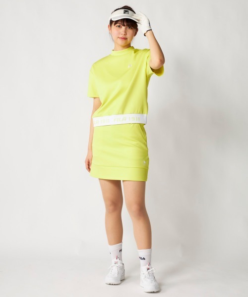 FILA GOLF(フィラゴルフ )の「【FILA GOLF:フィラゴルフ】レディースダンボールニットスカート ストレッチ ゴルフ(スカート・レディース・イエロー/ミント/ホワイト/ブラック・LARGE/MEDIUM/X-LARGE/SMALL)」の17枚目の写真