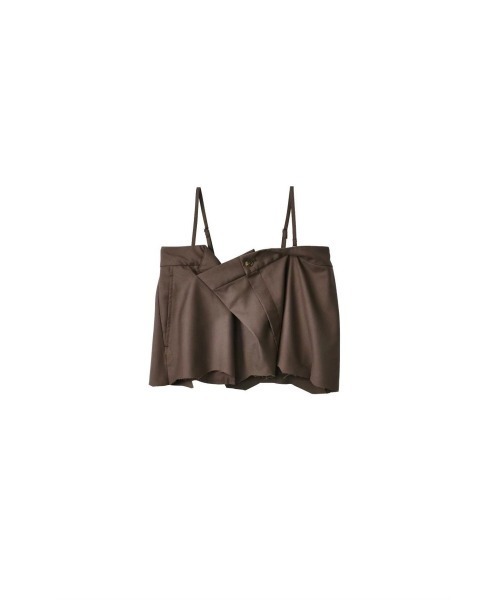 Knuth Marf(クヌースマーフ)の「cut layered mid length skirt(スカート・レディース・ブラック系その他/ブラウン/グレー・X-SMALL/SMALL)」の8枚目の写真