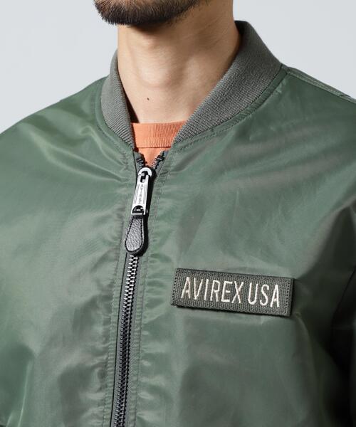 AVIREX(アヴィレックス)の「《WEB&DEPOT限定》TAPING LIGHT MA-1 / テーピング ライト エムエーワン / AVIREX / アヴィレックス(MA-1・メンズ・ブラック/チャコールグレー/その他10・2XL/M/L/XL)」の14枚目の写真