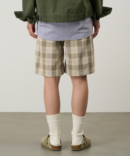 Gramicci(グラミチ)の「SWELL SHORT SHADOW PLAID|スウェルショーツシャドウプレイド(その他パンツ・メンズ・チェック・L/M/S/XS/XXL/XL)」の2枚目の写真