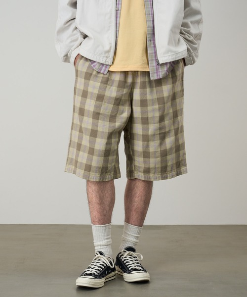 Gramicci(グラミチ)の「SWELL SHORT SHADOW PLAID|スウェルショーツシャドウプレイド(その他パンツ・メンズ・チェック・L/M/S/XS/XXL/XL)」の7枚目の写真