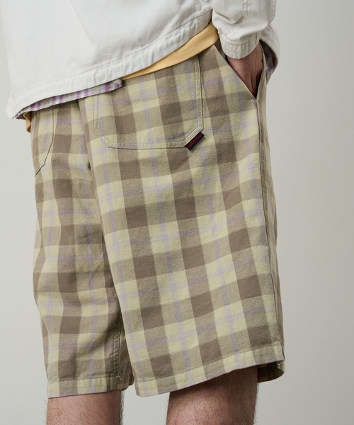 Gramicci(グラミチ)の「SWELL SHORT SHADOW PLAID|スウェルショーツシャドウプレイド(その他パンツ・メンズ・チェック・L/M/S/XS/XXL/XL)」の9枚目の写真