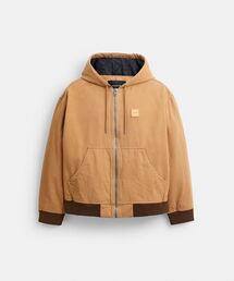 COACH（コーチ）の「キャンバス ジップ フーディー（ブルゾン）」
