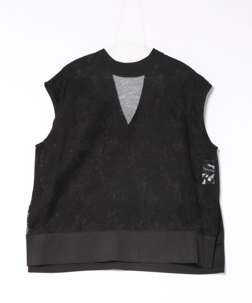 Liesse（リエス）の「【RISLEY /リズレイ】ブラウス（シャツ/ブラウス・レディース・ブラック/ホワイト・FREE）」の2枚目の写真