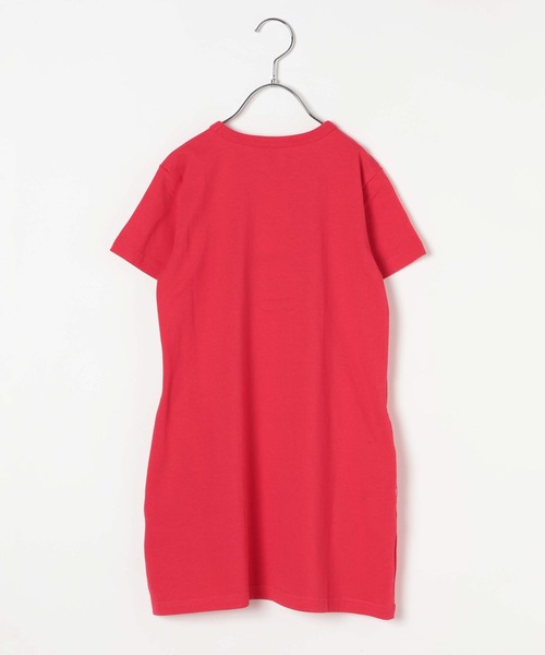 Champion（チャンピオン）の「[新色登場!!]【Champion(チャンピオン)】刺繍ワンピース(KIDS)（ワンピース・キッズ・ライトブルー/ブラック/ライトパープル/ネイビー/レッド・120cm/130cm/140cm/160cm/150cm）」の7枚目の写真