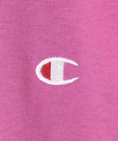 Champion（チャンピオン）の「[新色登場!!]【Champion(チャンピオン)】刺繍ワンピース(KIDS)（ワンピース・キッズ・ライトブルー/ブラック/ライトパープル/ネイビー/レッド・120cm/130cm/140cm/160cm/150cm）」の21枚目の写真