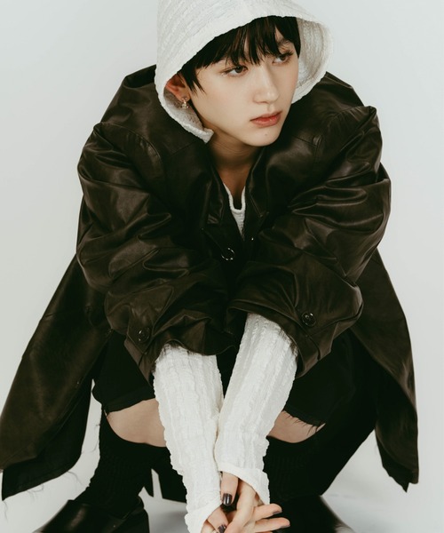 Knuth Marf（クヌースマーフ）の「Knuth Marf vintage tailoredjacket（テーラードジャケット・レディース・ブラック・FREE）」の17枚目の写真