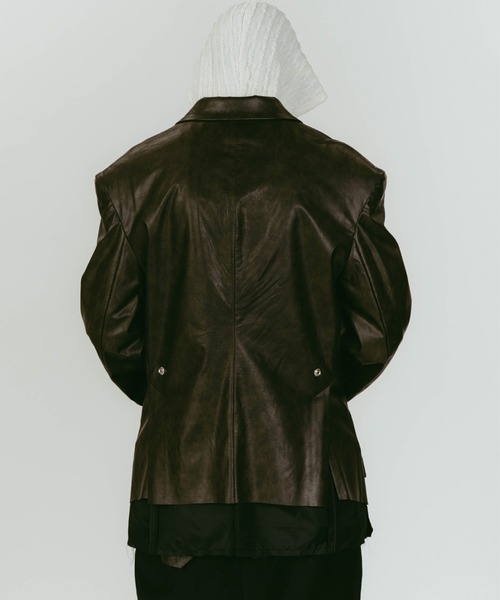 Knuth Marf（クヌースマーフ）の「Knuth Marf vintage tailoredjacket（テーラードジャケット・レディース・ブラック・FREE）」の15枚目の写真