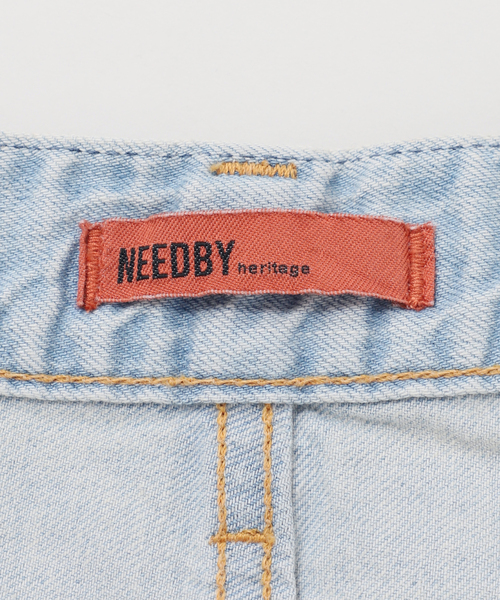 NEEDBY heritage（ニードバイヘリテージ）の「《新色・追加》NEED by heritage/ニードバイヘリテージ AARON（デニムパンツ・レディース・ホワイト/サックスブルー・23/24/25/26）」の22枚目の写真