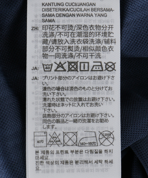 adidas Originals（アディダスオリジナルス）の「adidas originals / アディダス オリジナルス COLLARED GOALIE（Tシャツ/カットソー・レディース・アイボリー/ピンク/ネイビー・X-SMALL）」の8枚目の写真