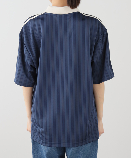 adidas Originals（アディダスオリジナルス）の「adidas originals / アディダス オリジナルス COLLARED GOALIE（Tシャツ/カットソー・レディース・アイボリー/ピンク/ネイビー・X-SMALL）」の16枚目の写真