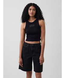 GAP | リブ GAPロゴ クロップド タンクトップ(タンクトップ)