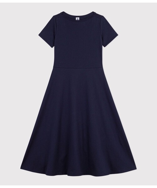 PETIT BATEAU(プチバトー)の「半袖フレアワンピース(ワンピース・レディース・ネイビー・SMALL/LARGE/MEDIUM/XX-SMALL/X-SMALL)」の7枚目の写真
