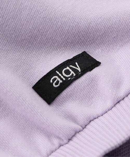 algy(アルジー)の「ラメミニ裏毛セットアップ(セットアップ・キッズ・ラベンダー/ブラック・160/150/140/130)」の22枚目の写真