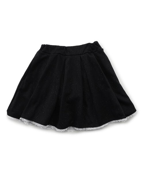 algy(アルジー)の「ラメミニ裏毛セットアップ(セットアップ・キッズ・ラベンダー/ブラック・160/150/140/130)」の10枚目の写真