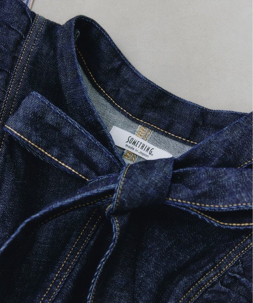 JILL by JILL STUART（ジルバイジルスチュアート）の「SOMETHING 別注デニムビスチェ（シャツ/ブラウス・レディース・ピンク/ネイビー・FREE）」の7枚目の写真