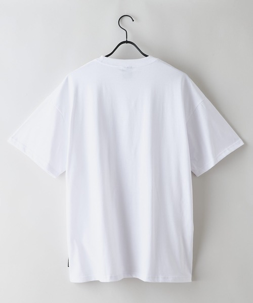 SAVIER（サビアー）の「【SAVIER/サビアー】×【ZERO STAIN/ゼロステイン】コラボ  LA ロゴ刺繍 半袖 Tシャツ/ LA Logo（Tシャツ/カットソー・メンズ・オフホワイト/ブラック/ホワイト・MEDIUM/LARGE）」の7枚目の写真