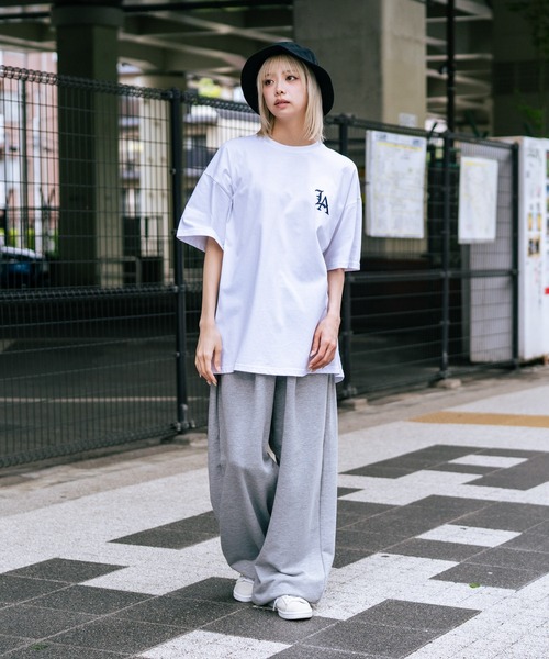 SAVIER（サビアー）の「【SAVIER/サビアー】×【ZERO STAIN/ゼロステイン】コラボ  LA ロゴ刺繍 半袖 Tシャツ/ LA Logo（Tシャツ/カットソー・メンズ・オフホワイト/ブラック/ホワイト・MEDIUM/LARGE）」の15枚目の写真