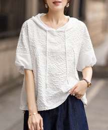 ONEP STAR（ワンピスター）の「テクスチャーデザインパーカー（パーカー）」