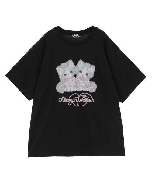 ALWAYS TOGETHER BIG Tシャツ（Tシャツ/カットソー）｜Candy Stripper