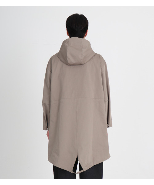 BUTTON SEOUL(ボタンソウル)の「サファリレインフードコート3カラー(カーキグレー)(ミリタリージャケット・メンズ・その他・M/L/XL)」の5枚目の写真