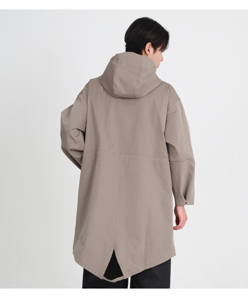 BUTTON SEOUL(ボタンソウル)の「サファリレインフードコート3カラー(カーキグレー)(ミリタリージャケット・メンズ・その他・M/L/XL)」の8枚目の写真