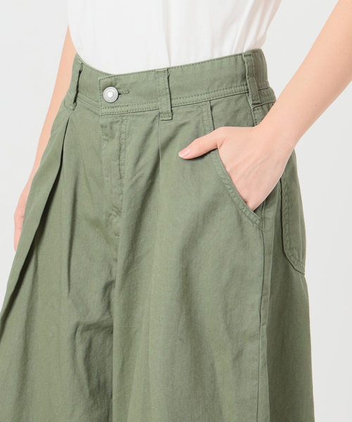 Spick & Span(スピックアンドスパン)の「SOMETHING / サムシング for SS 別注 HYPER CURVE LITE(チノパンツ・レディース・カーキ/アイボリー・MEDIUM/SMALL)」の16枚目の写真