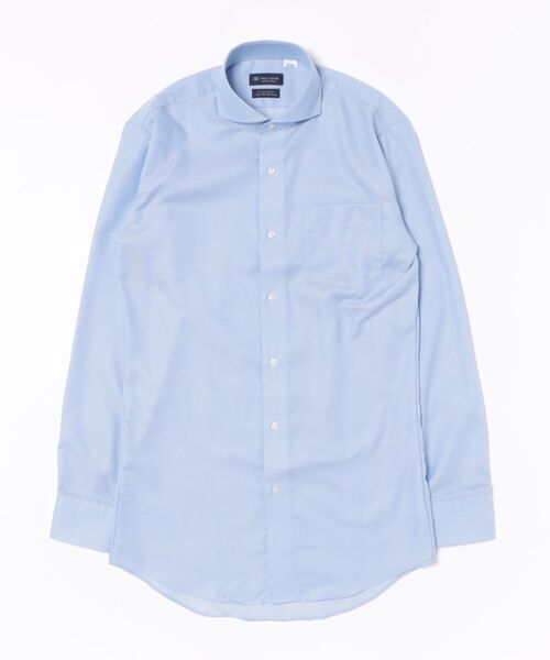 TOKYO SHIRTS(トウキョウシャツ)の「【超形態安定】 形態安定ノンアイロン ホリゾンタルワイド 長袖ビジネスワイシャツ(大きいサイズ・長いサイズ)(ビジネスシャツ・メンズ・ブルー・首回り39cm-裄丈88cm/首回り41cm-裄丈90cm/首回り42cm-裄丈90cm/首回り43cm-裄丈90cm/首回り45cm-裄丈82cm/首回り45cm-裄丈86cm/首回り45cm-裄丈90cm/首回り47cm-裄丈86cm/首回り47cm-裄丈90cm)」の6枚目の写真