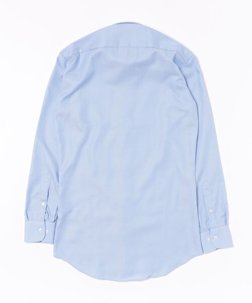 TOKYO SHIRTS(トウキョウシャツ)の「【超形態安定】 形態安定ノンアイロン ホリゾンタルワイド 長袖ビジネスワイシャツ(大きいサイズ・長いサイズ)(ビジネスシャツ・メンズ・ブルー・首回り39cm-裄丈88cm/首回り41cm-裄丈90cm/首回り42cm-裄丈90cm/首回り43cm-裄丈90cm/首回り45cm-裄丈82cm/首回り45cm-裄丈86cm/首回り45cm-裄丈90cm/首回り47cm-裄丈86cm/首回り47cm-裄丈90cm)」の7枚目の写真