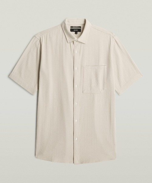 G-STAR(ジースター)の「One Pocket Regular Shirt/ワンポケットレギュラーシャツ(シャツ/ブラウス・メンズ・ホワイト系その他/グリーン系その他・LARGE/X-SMALL/X-LARGE/MEDIUM/SMALL)」の5枚目の写真