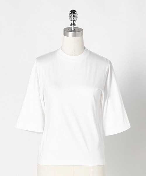 LOEFF（ロエフ）の「＜LOEFF＞スビンコットン ショートスリーブ Tシャツ（Tシャツ/カットソー・レディース・ブラック/ホワイト/パープル・FREE）」の17枚目の写真