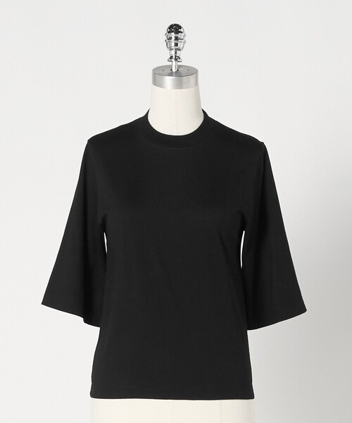 LOEFF（ロエフ）の「＜LOEFF＞スビンコットン ショートスリーブ Tシャツ（Tシャツ/カットソー・レディース・ブラック/ホワイト/パープル・FREE）」の14枚目の写真
