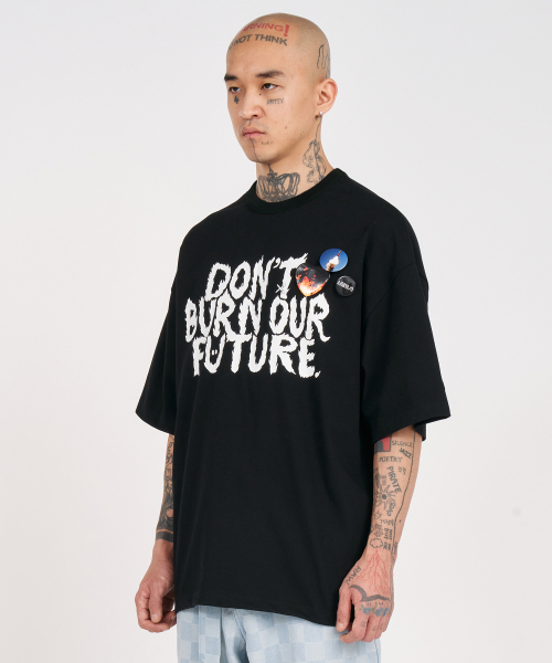 AJOBYAJO（アジョバイアジョ）の「[PBA] DBOF Logo T-Shirt [BLACK]（Tシャツ/カットソー・レディース・その他・M/L/XL）」の10枚目の写真