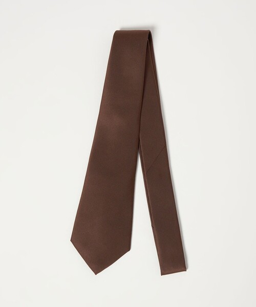UNITED ARROWS & SONS（ユナイテッドアローズアンドサンズ）の「＜UNITED ARROWS & SONS by MASATAKA HATTORI＞DRESS TIE③ WIDE/ネクタイ（ネクタイ・メンズ・ブラック/ダークブラウン・FREE）」の2枚目の写真
