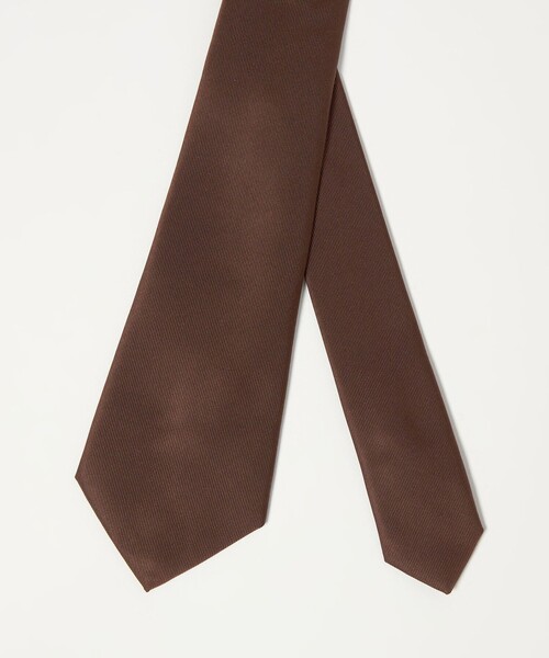 UNITED ARROWS & SONS（ユナイテッドアローズアンドサンズ）の「＜UNITED ARROWS & SONS by MASATAKA HATTORI＞DRESS TIE③ WIDE/ネクタイ（ネクタイ・メンズ・ブラック/ダークブラウン・FREE）」の6枚目の写真