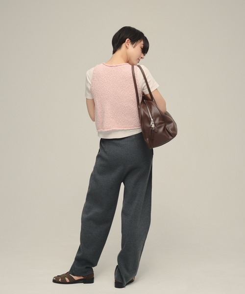 eL(エル)の「【eL】3G Compact Vest/660743(ベスト・レディース・ブラック/オフホワイト/ピンク・FREE)」の16枚目の写真