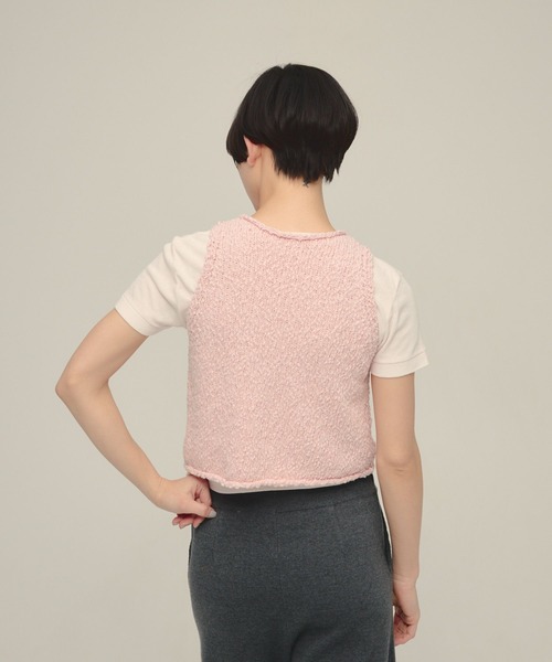 eL(エル)の「【eL】3G Compact Vest/660743(ベスト・レディース・ブラック/オフホワイト/ピンク・FREE)」の18枚目の写真